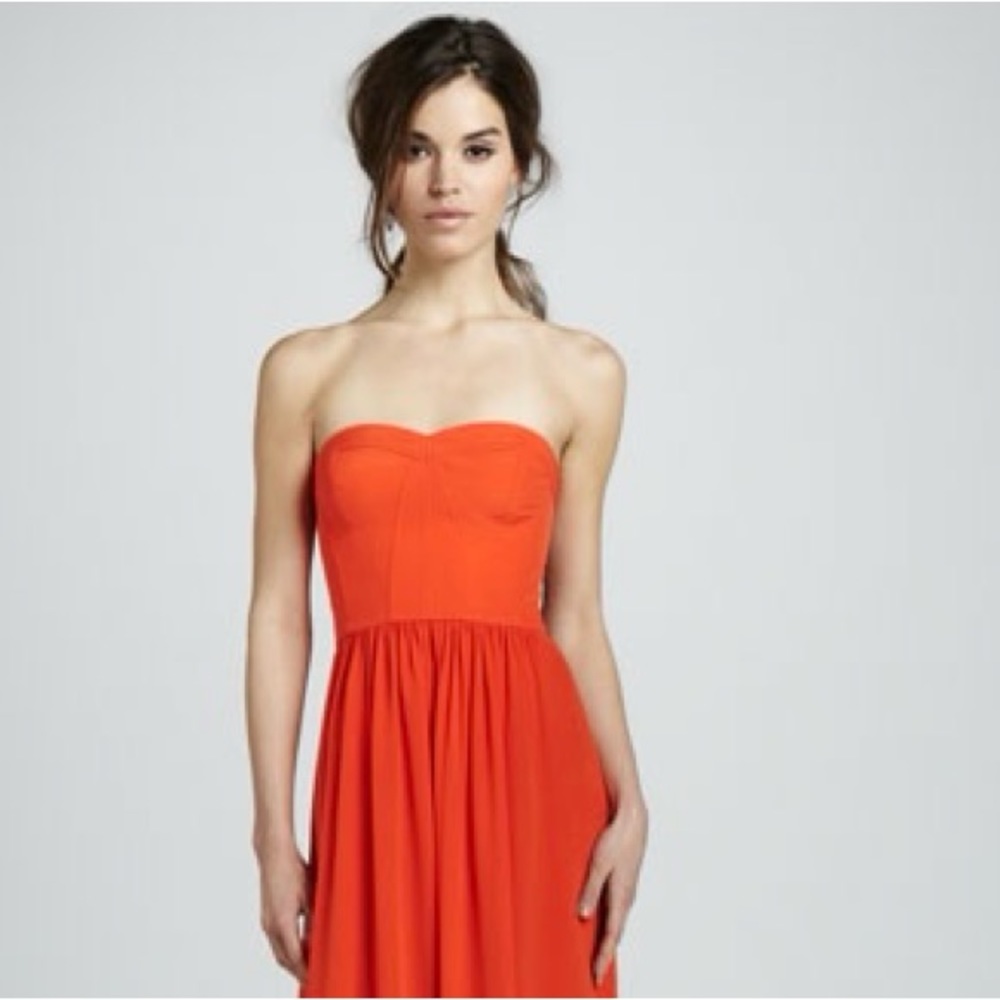 Rebecca Taylor Strapless Dress - Corset Top; Size 4